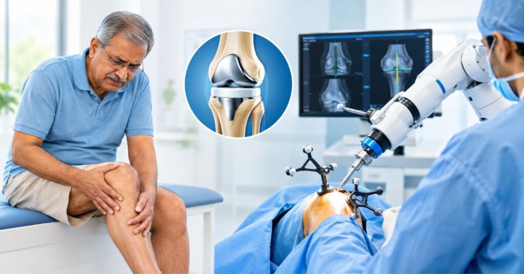 robotic knee replacement